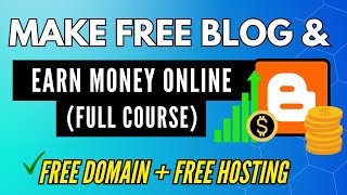 How to Create Free Affiliate Marketing Website with Blogger Make Money Online [upl. by Petras]