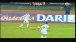 Maroc vs Algerie 3272011  1 ere mitemps [upl. by Ahtanoj197]