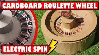 Cardboard Roulette Wheel DIY [upl. by Hgielah]