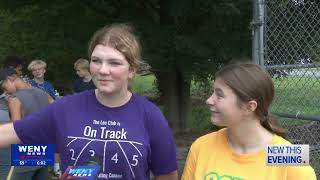 Wyalusing and Cowanesque Valley students join forces to help flood cleanup before rivalry game [upl. by Aramad]