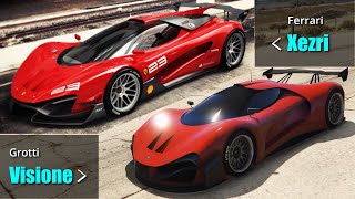 GTA V Grotti amp Pegassi VS Real life Ferrari amp Lamborghini [upl. by Mikkel]