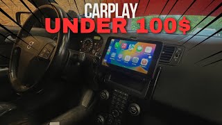 HOW TO GET CARPLAY IN YOUR P1 VOLVO FOR UNDER 100 [upl. by Nahtanhoj756]