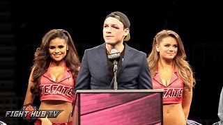 CANELO VS CHAVEZ JR THE COMPLETE JULIO CESAR CHAVEZ JR POST FIGHT PRESS CONFERENCE [upl. by Arocahs]