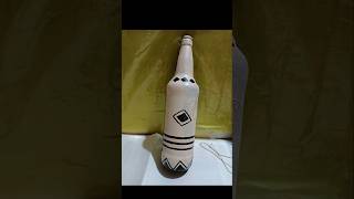 Bottle painting ll bottle art for indoor decoration  short [upl. by Raimund]