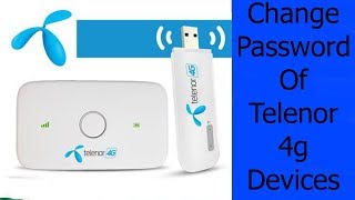 How To Change password of telenor 4G devices  Step By Step Gide  Ezacademy [upl. by Gautier]