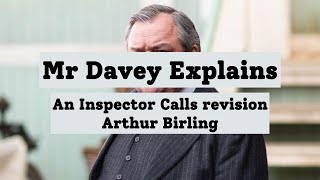 An Inspector Calls revision  Arthur Birling [upl. by Ninazan]