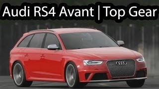 2014 Audi RS4 Avant Top Gear [upl. by Idnod]