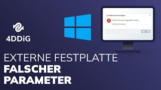 „Externe Festplatte falscher Parameter“ in Windows 1011 So beheben Sie den Fehler [upl. by Candie471]