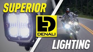 Motorcycle LED Lighting Review  DENALI 20  TwistedThrottlecom [upl. by Eiramlirpa625]