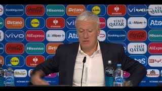 Didier Deschamps Post Match Press Conference Austria vs France 01 [upl. by Inig586]