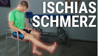 Ischiasnerv Schmerzen  Nerven Mobilisation zum Mitmachen [upl. by Yentterb117]