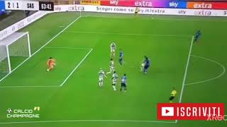 IL GOL DI GAGLIARDINI SBAGLIATO A PORTA VUOTA [upl. by Nickolai]