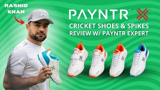 PAYNTR Cricket Shoes amp Spikes 2022  REVIEW WITH PAYNTR EXPERT [upl. by Copland]