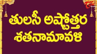 Tulasi Ashtottara Satanamavali  Telugu Devotional Songs  Recited by Kanthi Sastry Kavuri [upl. by Peterson]