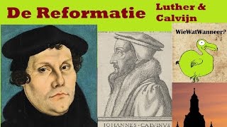 De Reformatie  Luther amp Calvijn Tijdvak 5 [upl. by Selle877]