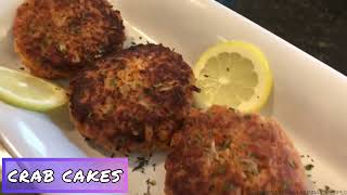 Restaurant style CRAB CAKES with Imitation Crab  Easy Imitation CRAB CAKE [upl. by Bary]