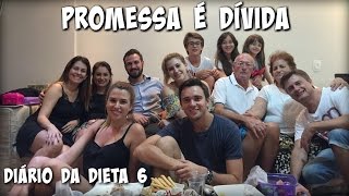 Diário da Dieta 6 Promessa é Dívida  Fabi Santina [upl. by Close514]