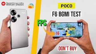 Poco F6 Bgmi Test With FPS Meter Heating amp Battery Test  Dont Buy 😞 [upl. by Elehcar]