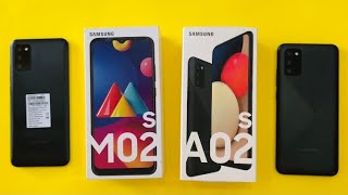 Samsung Galaxy A02s vs Samsung Galaxy M02s [upl. by Esorylime]