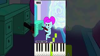 FAMILY GUY GET ABSTRACTED Libby x The Amazing Digital Circus badmryogurt  Piano Tutorial [upl. by Gardia]