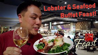 Massive Lobster Buffet  Incredible Value  Feast Buffet in the Seattle Area Renton [upl. by Leboff93]