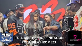 GEECHI GOTTI GETS PERSONAL WITH REMY MA AT CHROME 23 BETTER ANGLE [upl. by Buffum790]