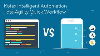 Kofax TotalAgility Quick Workflow [upl. by Markowitz]