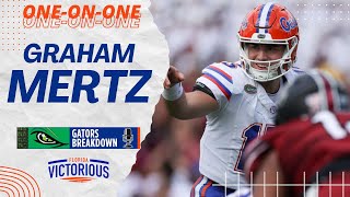 Oneonone with Florida Gators QB Graham Mertz  Trevor Etienne entering transfer portal [upl. by Blen]