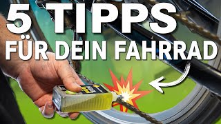 5 ExpertenTipps für die perfekte FahrradWartung💡 [upl. by Nylsaj874]