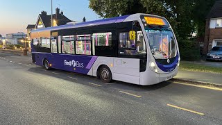 First Hadleigh Wright Streetlite DF short 47630 SN15ADU on service 21 Part 3 [upl. by Adnahsar]