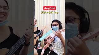 ang pipit a filipino folk song ukulele session with my student AJ folksong ukulelesession [upl. by Ancell243]