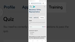 Toyou Quiz training test Answers And registration link [upl. by Granger710]