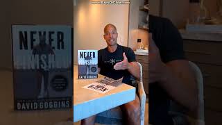 David Goggins New Book 📕  Never Finished  davidgoggins neverfinished [upl. by Ahsimat]