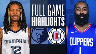 GRIZZLIES at CLIPPERS  FULL GAME HIGHLIGHTS  December 29 2023 [upl. by Ainafetse773]