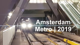 Amsterdam Metro  2019  GVB Rnet  Light rail  Netherlands [upl. by Samuelson575]