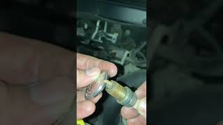 Measuring old spark plugs vanlife carlife one problem down [upl. by Acissaj]