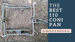 The Best 110 Conibear Coni Pan for Trapping and Survival [upl. by Alaet]