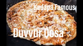 KADAPA FAMOUSE Duvvuru Bhogi Rammaiah Dosalu II Duvvuru Dosalu II Ghee Dosa [upl. by Aifoz]