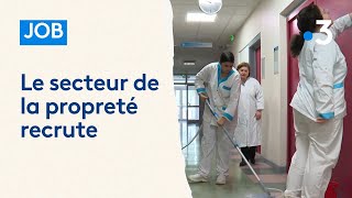 Le secteur de la propreté recrute [upl. by Ahsiam]