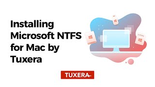 How to install Microsoft NTFS for Mac by Tuxera 2021 with macOS Monterey support [upl. by Debby]