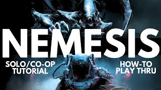 Nemesis  Solo Board Game Tutorial and Playthrough [upl. by Tallulah]