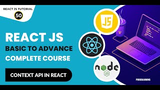 React Tutorial In Hindi 50 React Context API  React JS Tutorial For Beginners To Advanced  React [upl. by Eeral48]