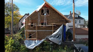 What Goes Into Building a Straw Bale House [upl. by Ellinad]