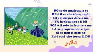 DO RE MI Lyrics Tutti insieme appassionatamente [upl. by Durwin560]