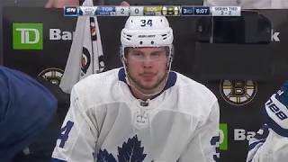 Kasperi Kapanen 1st Goal of the Playoffs  Game 5  Toronto Maple Leafs  Boston Bruins 4192019 [upl. by Kcirdef334]