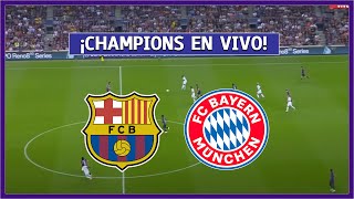 🔴 BARCELONA vs BAYERN MUNICH EN DIRECTO ⚽ LAMINE YAMAL VS KANE  CHAMPIONS  LA SECTA DEPORTIVA [upl. by Triplett]