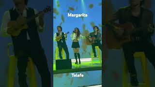 Presentación de Margarita en Telefe margarita [upl. by Phelps]