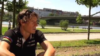 Andi Boecherer amp Sebastian Kienle reviewing their race in Frankfurt [upl. by Margaret759]