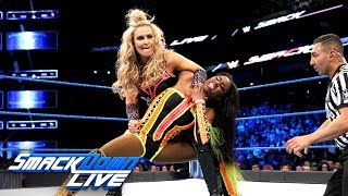 Naomi vs Natalya SmackDown LIVE April 10 2018 [upl. by Una]