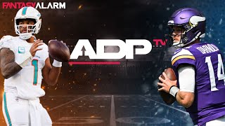 Fantasy Football ADP Risers amp Fallers  Sam Darnold amp Brandon Aiyuk [upl. by Garett]